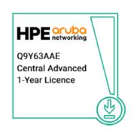 LICENCIAMIENTO DE CENTRAL HPE ARUBA Q9Y63AAE ANW AP ADVANCED 1Y E-STU