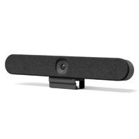 SISTEMA DE VIDEOCONFERENCIA LOGITECH RALLY BAR HUDDLE ALL IN ONE 4K 30FPS ZOOM 4X HD IDEAL PARA REUNIONES Y SALAS PEQUEÑAS.