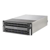 SERVIDOR DE ALMACENAMIENTO EN RED HIKVISION / SOPORTA 24 DISCOS DUROS (INCLUYE 18 DISCOS DE 25 TB) / SOPORTA HASTA 400 CANALES / CONTROLADOR SIMPLE