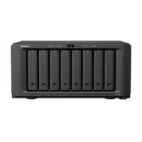 NAS SYNOLOGY DS1825+ /8 BAHIAS AMPLIABLE HASTA 18/NUCLEO CUADRUPLE 2.2GHZ/8GB DDR4 HASTA 32GB/2.5GBE LAN X2/USB 3.2 X3 /HOT-SWAP/SOPORTA M.2 2280 NVME/ NO INCLUYE DISCOS