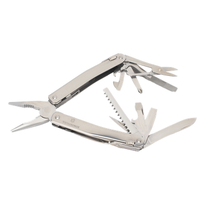 Navaja Victorinox Multiherramienta  Spirit X con 24 Funciones, Incluye Funda de Piel