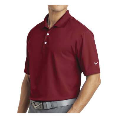 Playera Polo Dri-FIT color Rojo Obscuro para Hombre