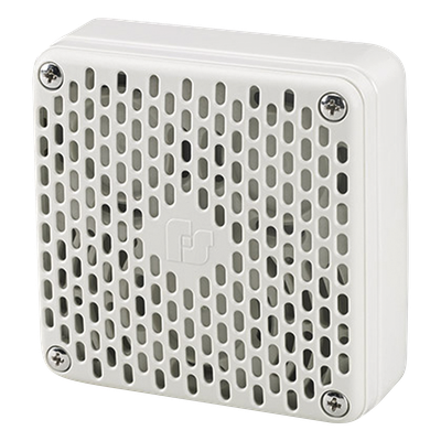 Bocina electrónica Vibratone®, Tipo 4X, IP66 Aprobado por CSFM, UL y cUL Listado hasta 109 dB, 12-24 VCD