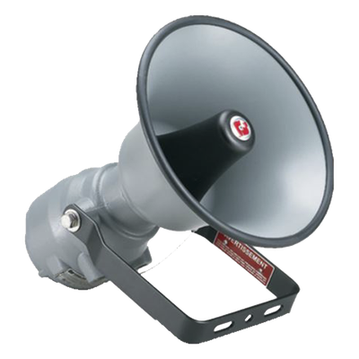 Altavoz de anunciamiento publico a prueba de explosiones AudioMaster®, 30W de Potencia, Listado UL y cUL para Clase I, División 1, Grupos B, C y D; Clase I, División 2, Grupo A, B, C y D; Clase II, División 2, Grupos F y G; Clase 
