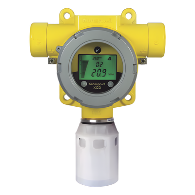 Detector fijo de gas tóxico H2S con sensor electroquímico, rango ajustable de 10 a 100 ppm, certificación UL/cUL