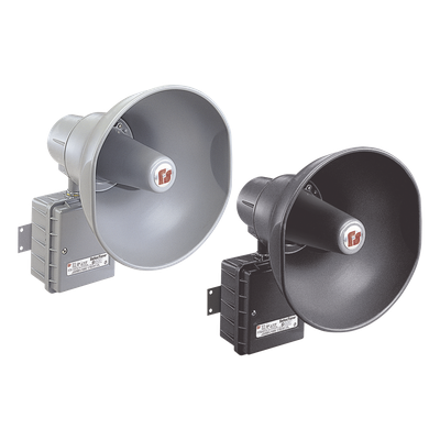 302GCX SelecTone® 30W Altavoz amplificado para zonas peligrosas, Listado por UL y cUL para Clase I, División 2, Grupos A, B, C y D; Clase II, División 2, Grupos F y G; Clase III, División 2, Grupos F y G; Clase III, 24 VCD color N