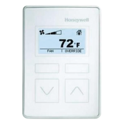 Sensor y display de temperatura y humedad para pared con pantalla LCD retroiluminada y bus Sylk para controladores Trend IQX