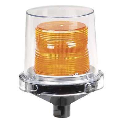 Luces estroboscópicas para lugares peligrosos Electraray® , Homologado UL y cUL para Clase I, División 2, Grupos A, B, C y D; Clase II, División 2, Grupos F y G; Clase III , 12-24 VCD, color Ámbar, parpadeo predeterminado