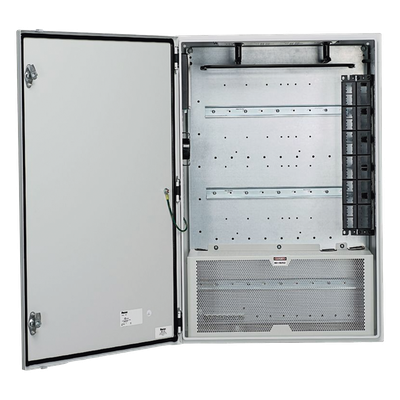 Gabinete de Zona de Instalación en Pared, Diseñado Para Dos Switches, Uso Industrial con Clasificación UL tipo IP66 y 4/12, Color Gris