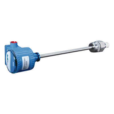 Sensor de flujo de líquidos por inserción directa, tipo impulsor, para tuberías de 1-1/2 a 10 pulgadas, con salida analógica 4-20 mA