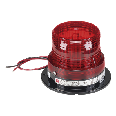 Estrobo streamline, mini, 12-48 Vcc, rojo