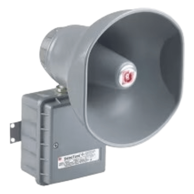 302GCX SelecTone® 30W Altavoz amplificado para zonas peligrosas, Listado por UL y cUL para Clase I, División 2, Grupos A, B, C y D; Clase II, División 2, Grupos F y G; Clase III, División 2, Grupos F y G; Clase III, 24 VCD color G