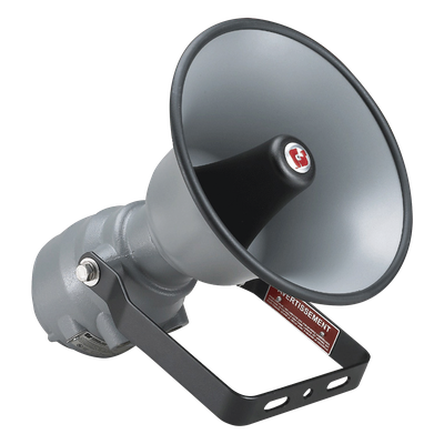 Altavoz amplificado 300X SelecTone® de 15 W a prueba de explosiones, 24VCA/CD, Color Gris
