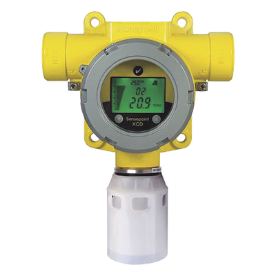Detector de gas tóxico industrial con sensor electroquímico de dióxido de nitrógeno (NO2), fondo de escala 10 a 50 ppm, salida 4-20 mA con Modbus