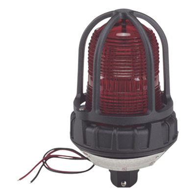 Luz estroboscópica para ubicaciónes peligrosas,  montaje tipo tubo, 240 VCA, color Rojo