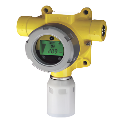 Detector de gas industrial con sensor infrarrojo de metano 0-100% LEL, salida 4-20 mA, certificación ATEX/IECEx