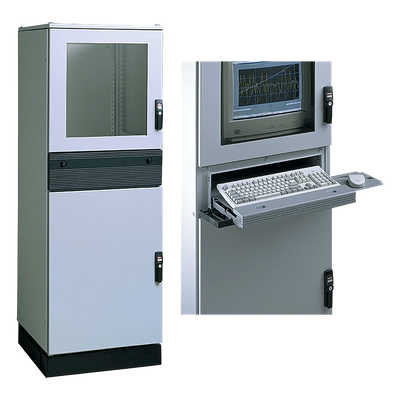Gabinete Modular Industrial PROLINE PC Tipo 12 1800 x 600 x 600 mm (70.9 x 23.6 x 23.6 in) en Acero Gris RAL 7035 / IP55 / UL 508A / cUL / NEMA 12 / VDE