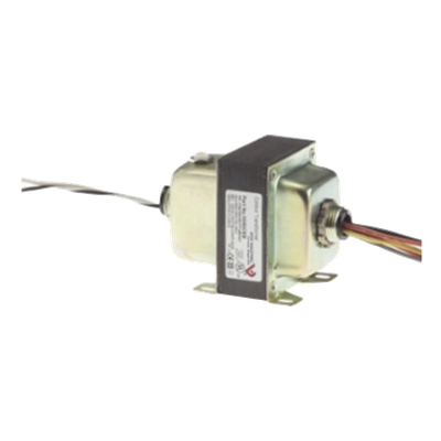 Transformador de control de 40 VA, 120/208/240 VAC a 24 VAC, con fusible, para HVAC y automatización de edificios