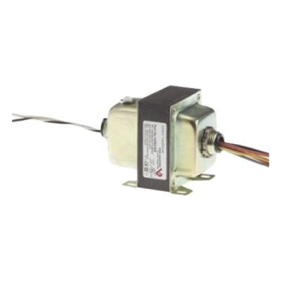 Transformador de control de 75 VA, entrada multivoltaje 120/208/240/480 VAC a salida de 24 VAC, con disyuntor integrado