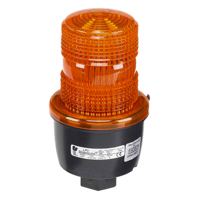 Luz de advertencia LED serie Streamline, 120 Vca, montaje tipo T, ámbar