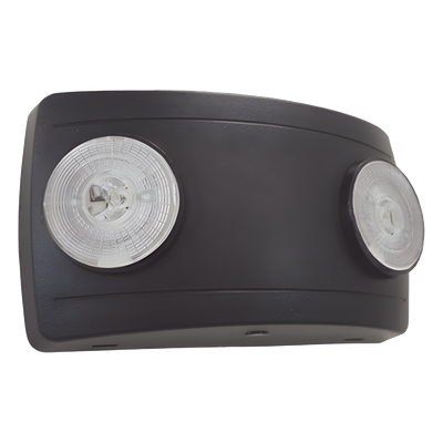 Luz de Emergencia SF660LB / 2W LED / 150 lm / 90 min Autonomía / Batería Ni-Cd / 127-240 VAC / UL 5VA / Negro