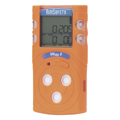 Monitor Personal Multi Gas | Con Sensor Pellistor Detecta 4 Gases (O2/H2S/CO/LEL) 