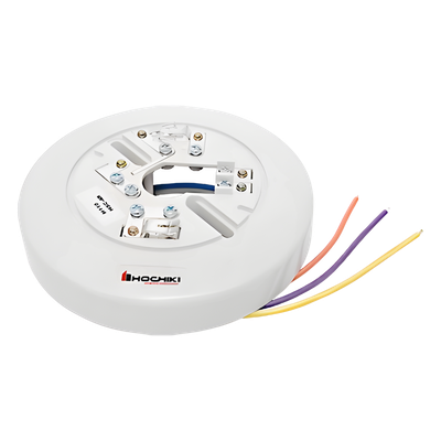 Base Para Detector Convencional Con Relevador, 6 ", 4 Hilos, 24 Vcd (0300-02030)