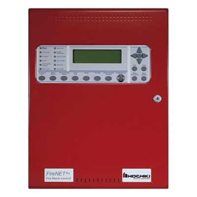 Panel De Detección De Incendio, Direccionable, 1 Lazo SLC, 127 puntos/bases sonoras por lazo, En Español, No Dialer, No Tarjeta Red, No Expandible, Color Rojo, Estandar, 120V, Serie FireNET Plus® (0100-16262)