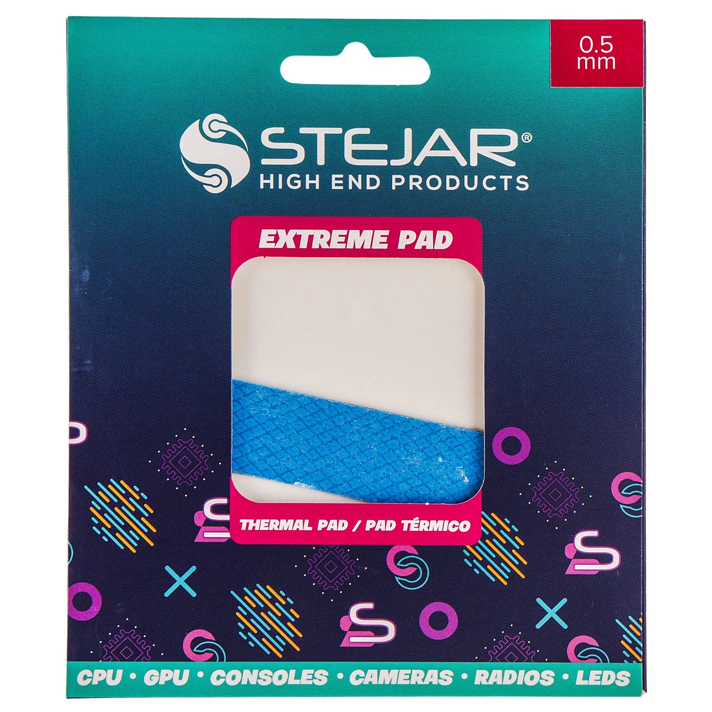 STEJAR THERMAL PAD 120X20X0.5MM 12.8 W/MK EXTREME ALTO RENDIMIENTO