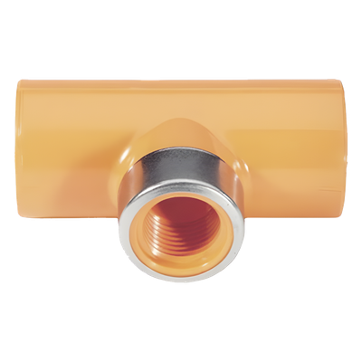 CONECTOR EN T 3/4" X 1/2"  FPT