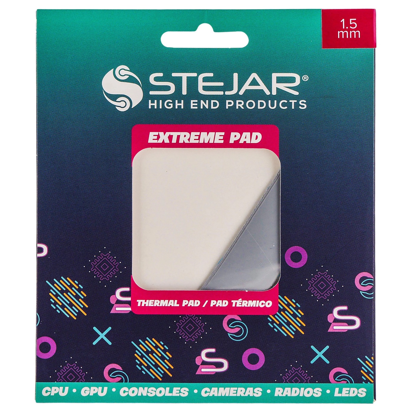 STEJAR THERMAL PAD 120X20X1.5MM 12.8 W/MK EXTREME ALTO RENDIMIENTO