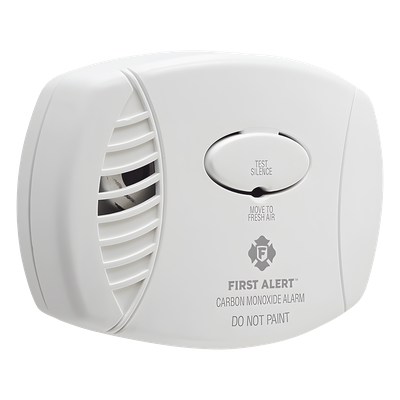 Alarma de monóxido de carbono (CO) enchufable con bateria de respaldo