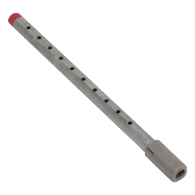 Tubo de Muestreo para Ductos de Hasta 30 Centímetros de Ancho, fabricado en metal