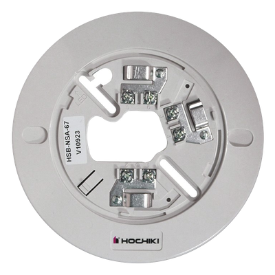 Base De 6" Color Hueso Para Sensores Análogos Direccionales Hochiki (0300-06820) 7TH Edición UL268