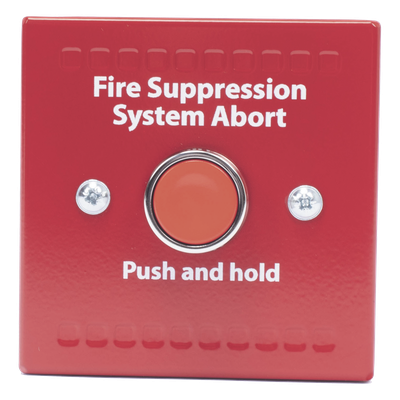 Botón De Aborto Para Panel De Supresión De Incendio HCVR-3R Serie FirePro Xtinguish (0100-16560)