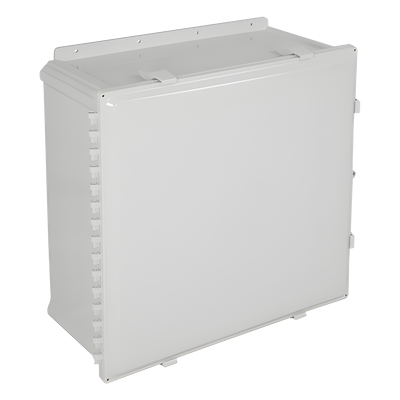 Caja De Policarbonato Opaca, 24x24x10 Pulgadas (60.96x60.96x25.4 cm), IP66, Uso Interior Exterior, Listado UL/cUL