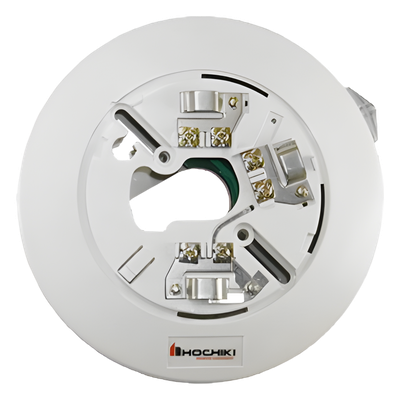 Base De 6" Color Hueso Con Aislador De Cortocircuito Para Sensores Análogos Direccionales Hochiki (0300-04990)