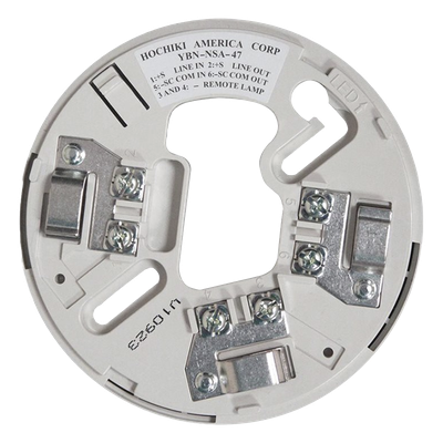 Base De 4" Color Hueso Para Sensores Análogos Direccionales Hochiki (0300-06830) 7TH Edición UL268