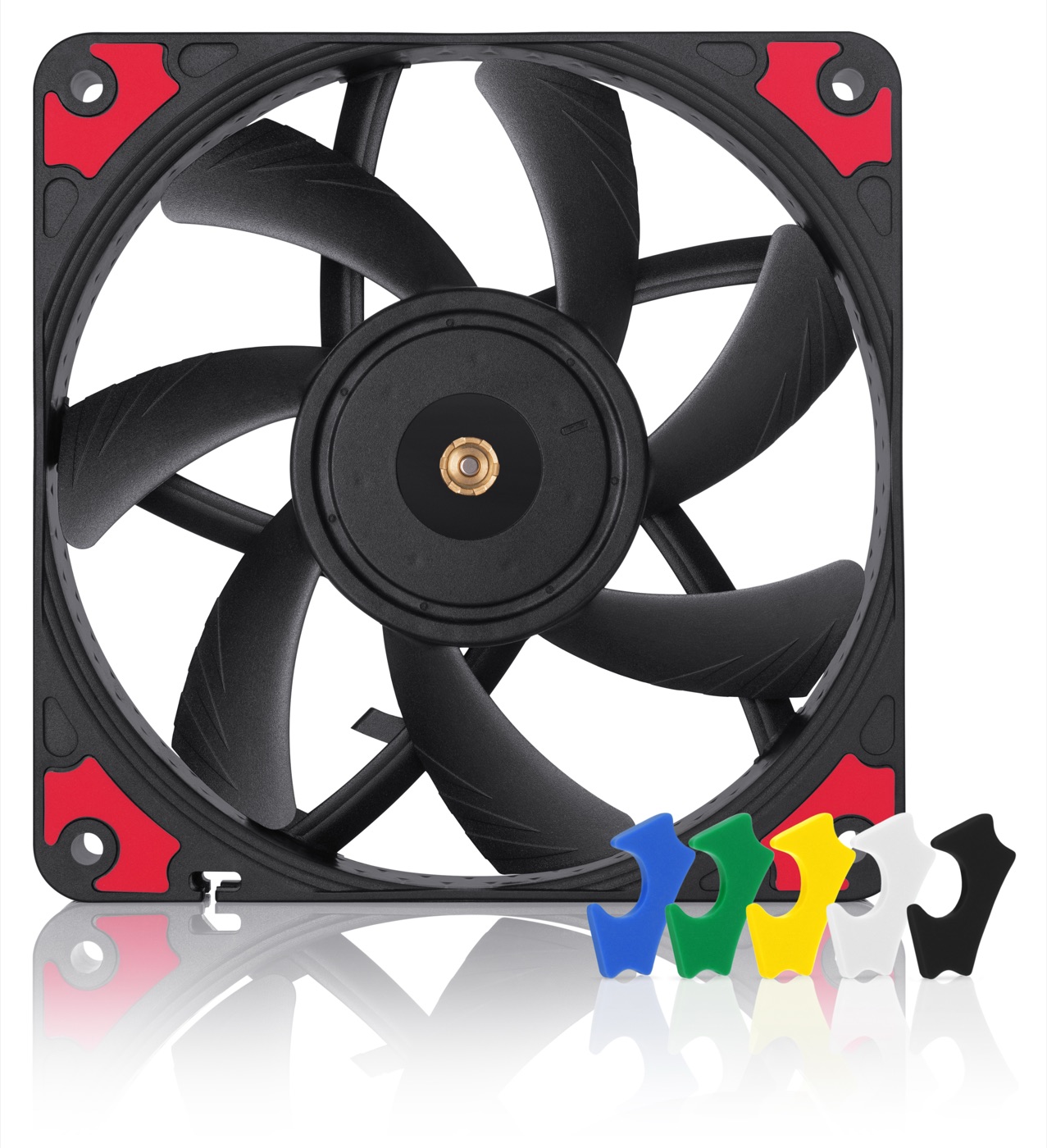 NOCTUA VENTILADOR NF- A12X15 PWM CHROMAX.BLACK.SWAP