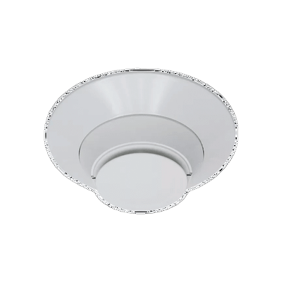 Detector de Humo Fotoeléctrico Direccionable / 15-32 VCC / Cámara Óptica de Alta Sensibilidad / Compatible Fire-Lite, Silent Knight y Farenhyt / Base Incluida / Blanco