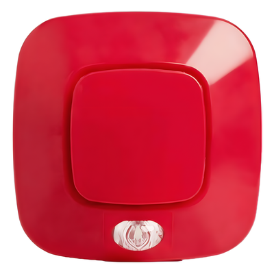 Indicador de Alarma Óptico/Acústico IS2021RE / 101 dB / 14 Tonos / EN 54-3 & EN 54-23 / IP65 / Bajo Consumo / Rojo