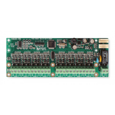 Tarjeta de Expansión 8 Zonas / Autodireccionable / Salida Supervisada / LED de Estado / para Paneles SmartLine / INIM Electronics
