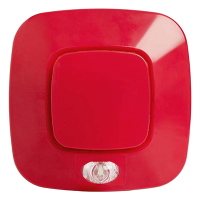 Sirena y Luz Direccional / 24V DC / IP65 / Consumo 500µA / 14 Tonos Programables / Aislador de Cortocircuito / EN 54-3 & EN 54-23