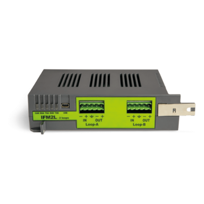 Módulo Expansión 2 Lazos | Control 240 Dispositivos por Lazo | Tecnología Open Loop® | Protocolos Inim-Argus-Apollo