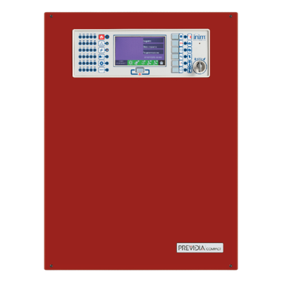 Central de Detección de Incendio Previdia Compact | Sistema Analógico Direccionable | 2 Lazos Hasta 480 puntos en cualquier combinación | Gestión cloud integrada | Certificaciones EN54-2/4/21 | UL  