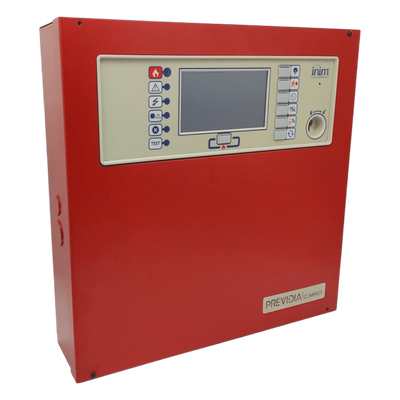 Central de Detección de Incendio Previdia Compact | Sistema Analógico Direccionable | 1 Loop Hasta 240 puntos en cualquier combinación | Gestión cloud integrada | Certificaciones EN54-2/4/21 | UL  