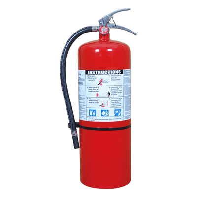 Extintor de Polvo Químico Seco Capacidad 20 libras / 9.07 Kg / UL EX 26837