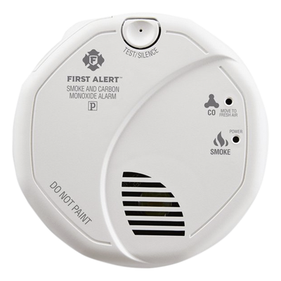 Detector Combo de Humo/CO, 120 Vca, No Requiere Panel, Con Batería de Respaldo, Sensor Inteligente de Falsas Alarmas 