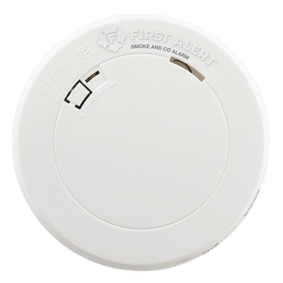 Detector Combo de Humo/CO, Autónomo, Batería Sellada de Litio de 10 años, No Requiere Panel, Diseño Ultra Delgado, No Requiere Cableado