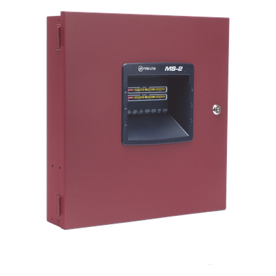 Panel de control de alarma contra incendio convencional de 2 zonas, compatible con detectores serie i3